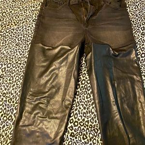 Size 29/11 Jean and faux leather